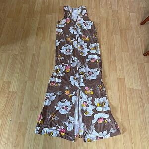 Fighting eel maxi dress, size women’s M